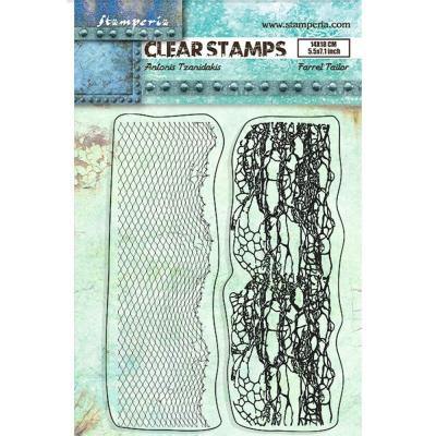 Stamperia Songs of the Sea Stempel - Double Border