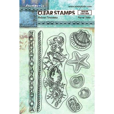 Stamperia Songs of the Sea Stempel - Shells