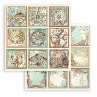 Stamperia Songs of the Sea Designpapier - Tags