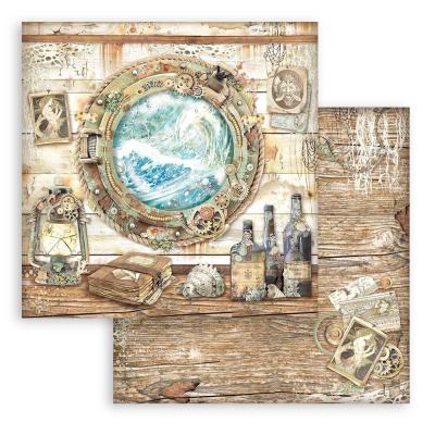 Stamperia Songs of the Sea Designpapier - Portholes