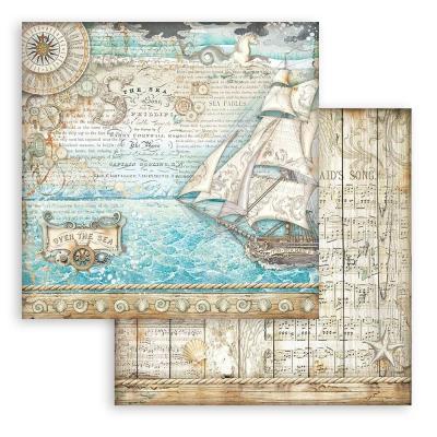 Stamperia Songs of the Sea Designpapier - Sailing Ship