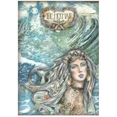 Stamperia Songs of the Sea Rice Paper - The Mermaid