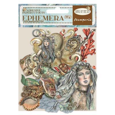 Stamperia Songs of the Sea - Ephemera Mermaids