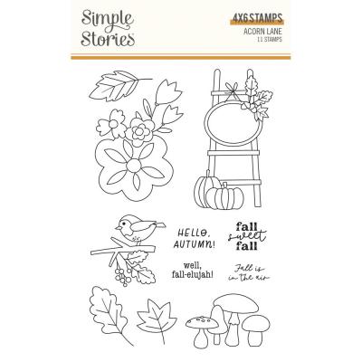 Simple Stories Acorn Lane - Stempel