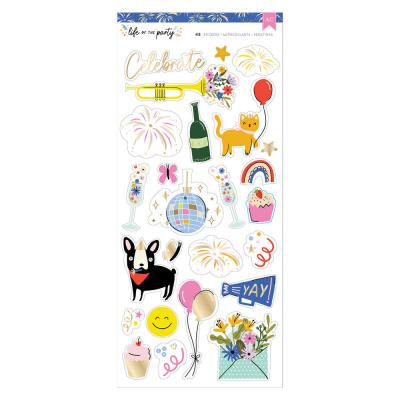 American Crafts Life of the Party - 6x12 Inch Stickers
