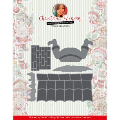 Find It Trading Christmas Scenery - Chimney