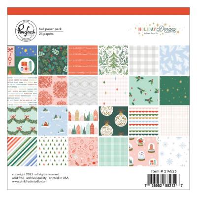 Pinkfresh Studio Holiday Dreams - Paper Pad