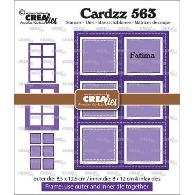Crealies Cardzz Frame & Inlay - Fatima