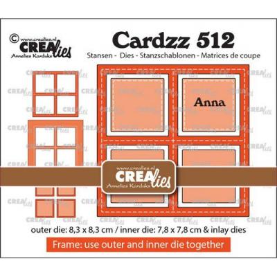 Crealies Cardzz Frame & Inlay - Anna