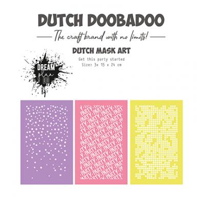 Dutch DooBaDoo Get This Party Started - Stencils