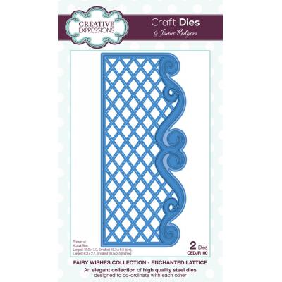 Creative Expressions Craft Die - Fairy Wishes Enchanted Lattice
