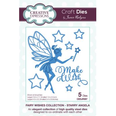Creative Expressions Craft Die - Fairy Wishes Starry Angela