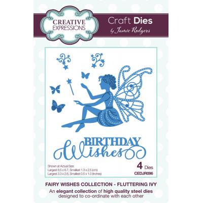Creative Expressions Craft Die - Fairy Wishes Fluttering Ivy