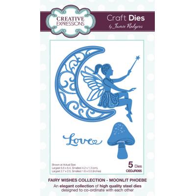 Creative Expressions Craft Die - Fairy Wishes Moonlit Phoebe
