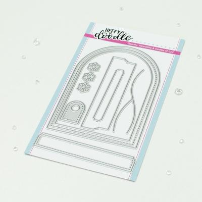 Heffy Doodle Cutting Dies - Tall Snow Globe