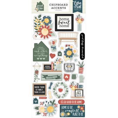 Echo Park Good to be at Home - Chipboard Accents