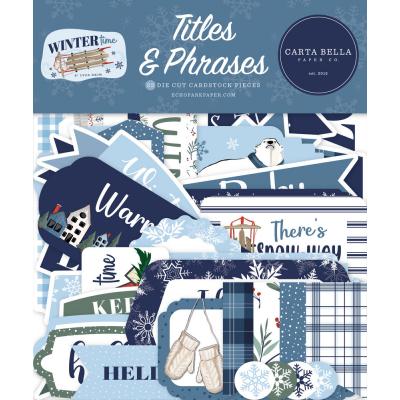 Carta Bella Wintertime - Titles & Phrases