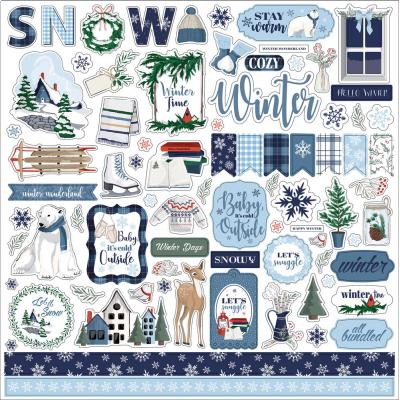 Carta Bella Wintertime - Element Sticker