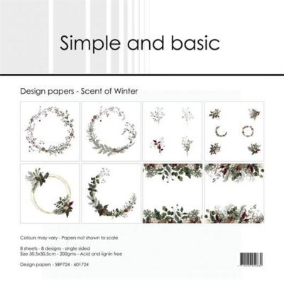 Simple and Basic Paper Pack - Scent of Winter
