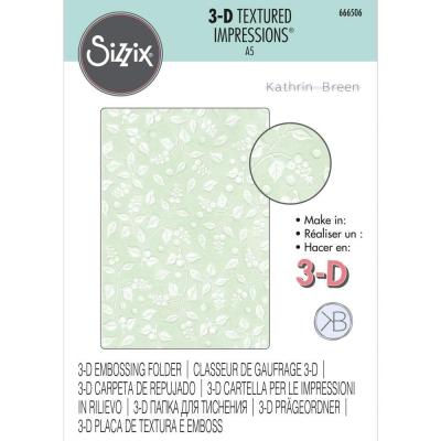 Sizzix 3D Texture Fades - Snowberry