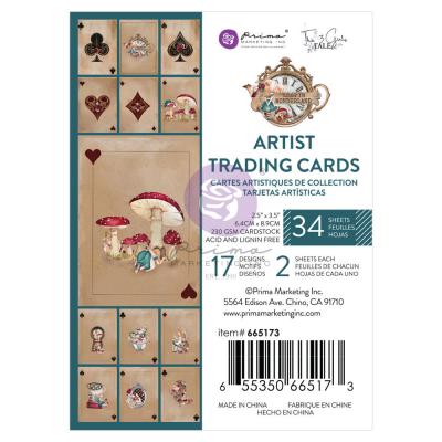 Prima Marketing Lost in Wonderland - Artist Trading Cards