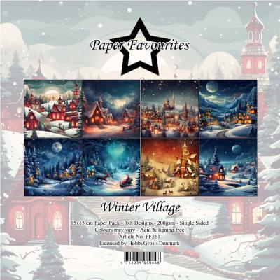 Paper Favourites Paper Pack - Winter Village