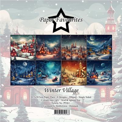 Paper Favourites Paper Pack - Winter Village