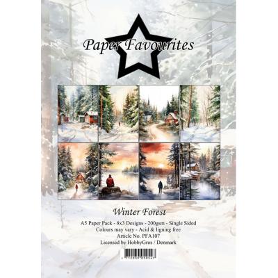 Paper Favourites Paper Pack - Winter Forest