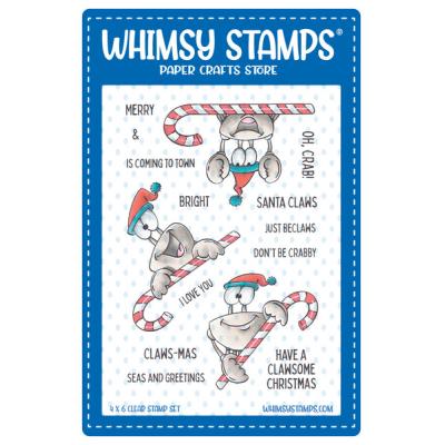 Whimsy Stamps Stempel - Santa Claws