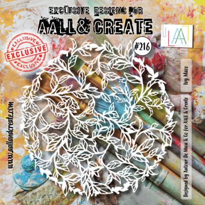 Aall and Create Stencil - Ivy Maze