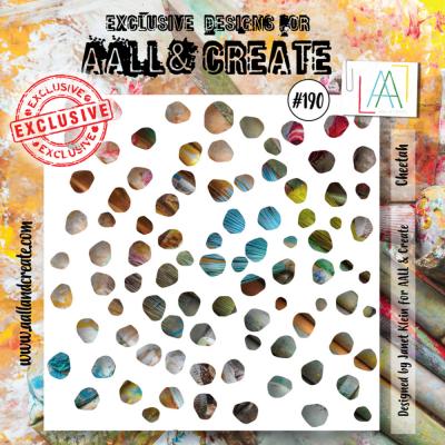 Aall and Create Stencil - Cheetah