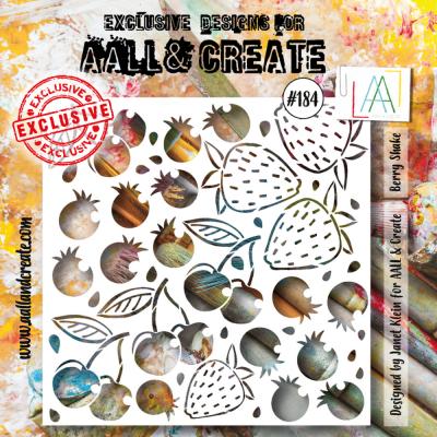 Aall and Create Stencil - Berry Shake