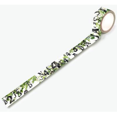 Aall and Create Washi Tape - Leafy Alphas
