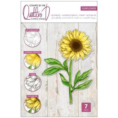 Stamps By Me Quattro D Set - Sunflower