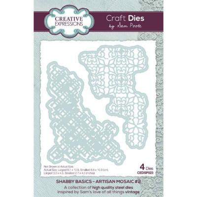 Creative Expressions Craft Die - Artisan Mosaic #2