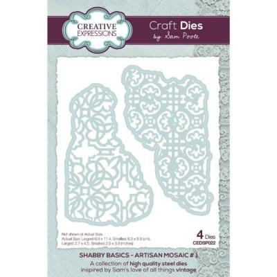 Creative Expressions Craft Die - Artisan Mosaic #1