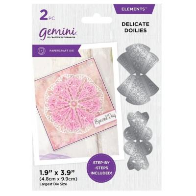 Gemini Kaleidoscope Origami Cut & Emboss Elements Die - Delicate Doilies