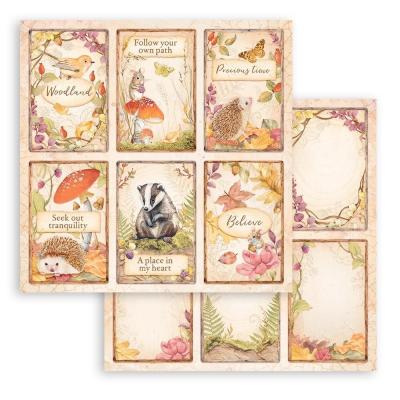 Stamperia Woodland - 6 Cards