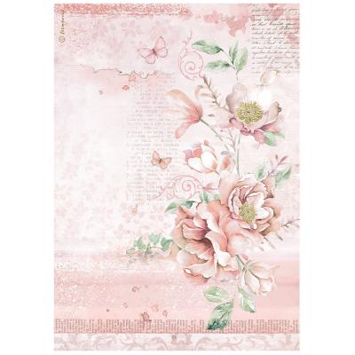 Stamperia Roseland Rice Paper - Flowers