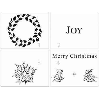 The Crafter's Workshop Stencils - Holly Joy
