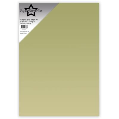 Paper Favourites Mirror Card Matte - Smooth Mint