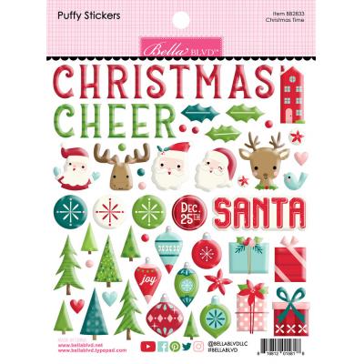 Bella Blvd Merry Little Christmas - Puffy Stickers