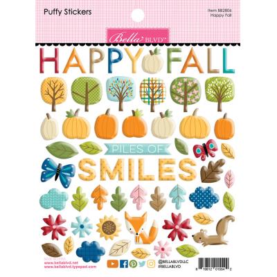 Bella Blvd One Fall Day - Puffy Stickers