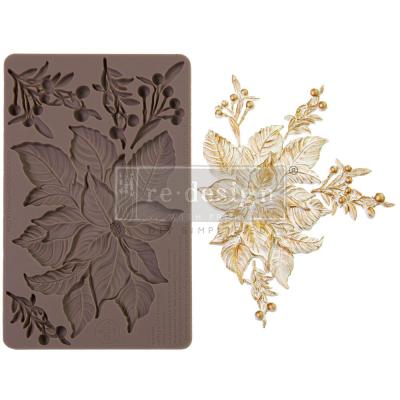 Prima Marketing Re-Design Decor Mould - Crimson Blooms