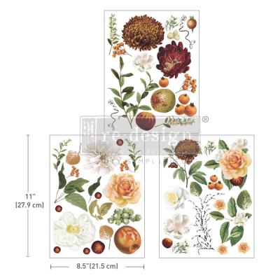 Prima Marketing Re-Design Middy Decor Transfers - Seasonal Splendor