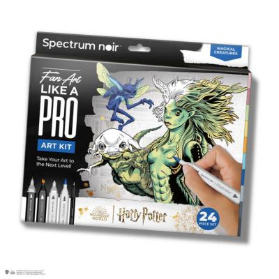 Spectrum Noir Fan-Art Like a Pro Art Kit - Magical Creatures