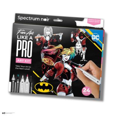 Spectrum Noir Fan-Art Like a Pro Art Kit - Harley Quinn