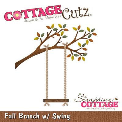 Scrapping Cottage Cutz - Branch with Swing