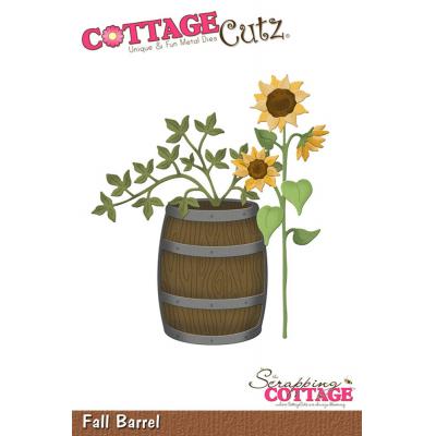 Scrapping Cottage Cutz - Fall Barrel