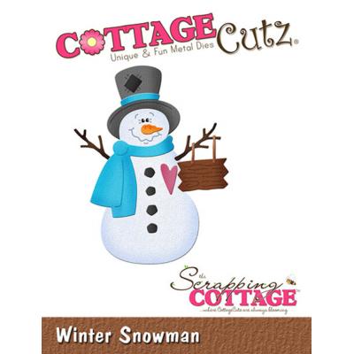 Scrapping Cottage Cutz - Winter Snowman